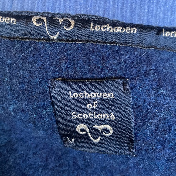 Lochaven of Scotland New Wool Zip Up Cardigan Sweater Jacket - Picture 10 of 13